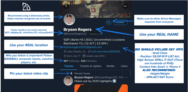 How to Use Twitter for College Recruiting