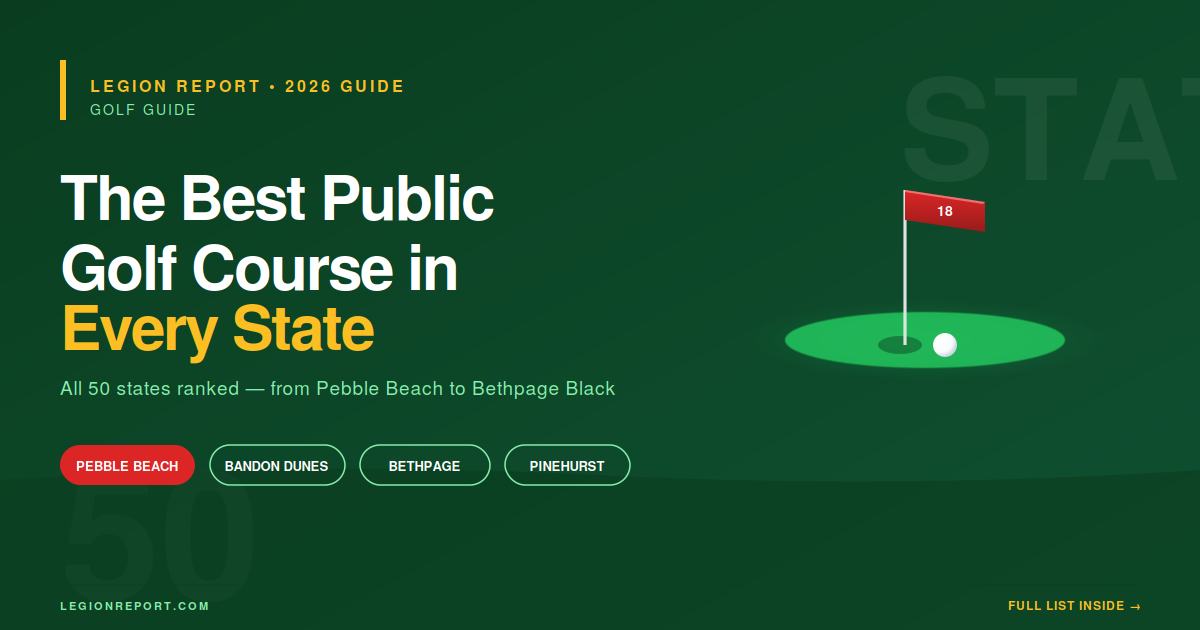 Best Public Golf Course in Every State (2026 Guide)