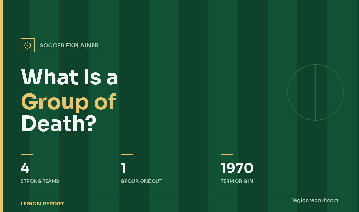 What Is a Group of Death in Soccer?