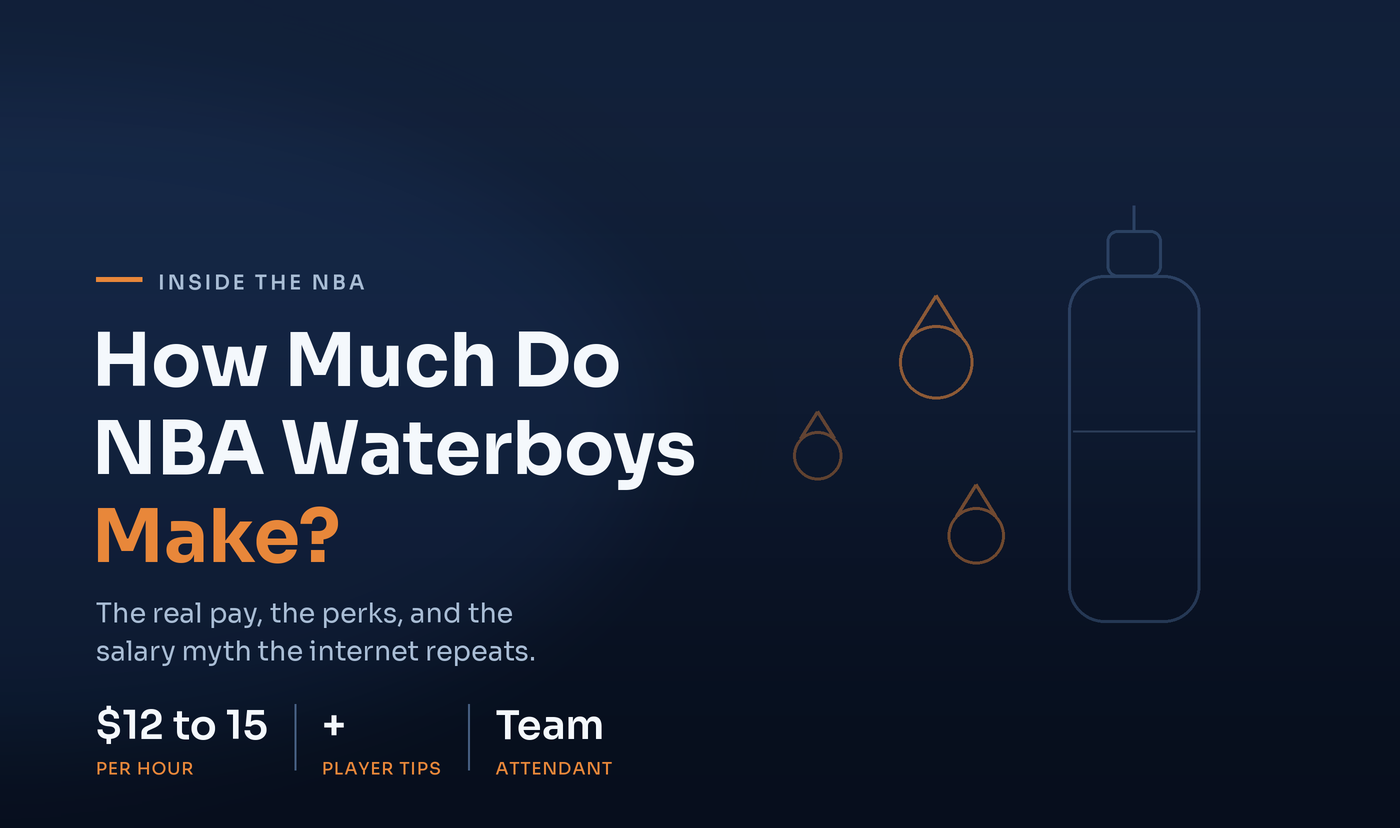 How Much Do NBA Waterboys Make?