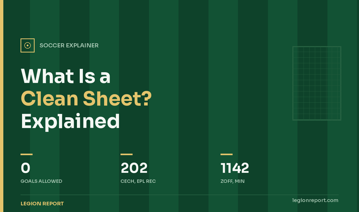 What Is a Clean Sheet in Soccer?