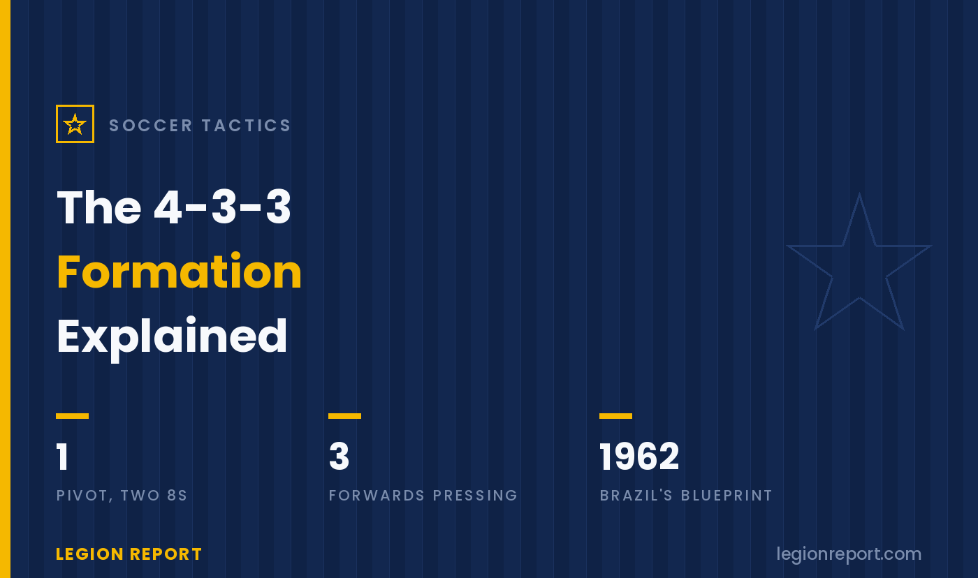 4-3-3 Formation Explained: Roles, Strengths, Weaknesses & Famous Teams