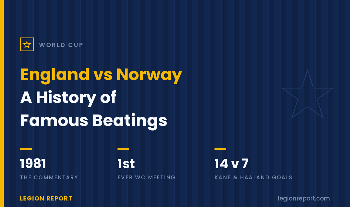 England vs. Norway: A History of Famous Beatings