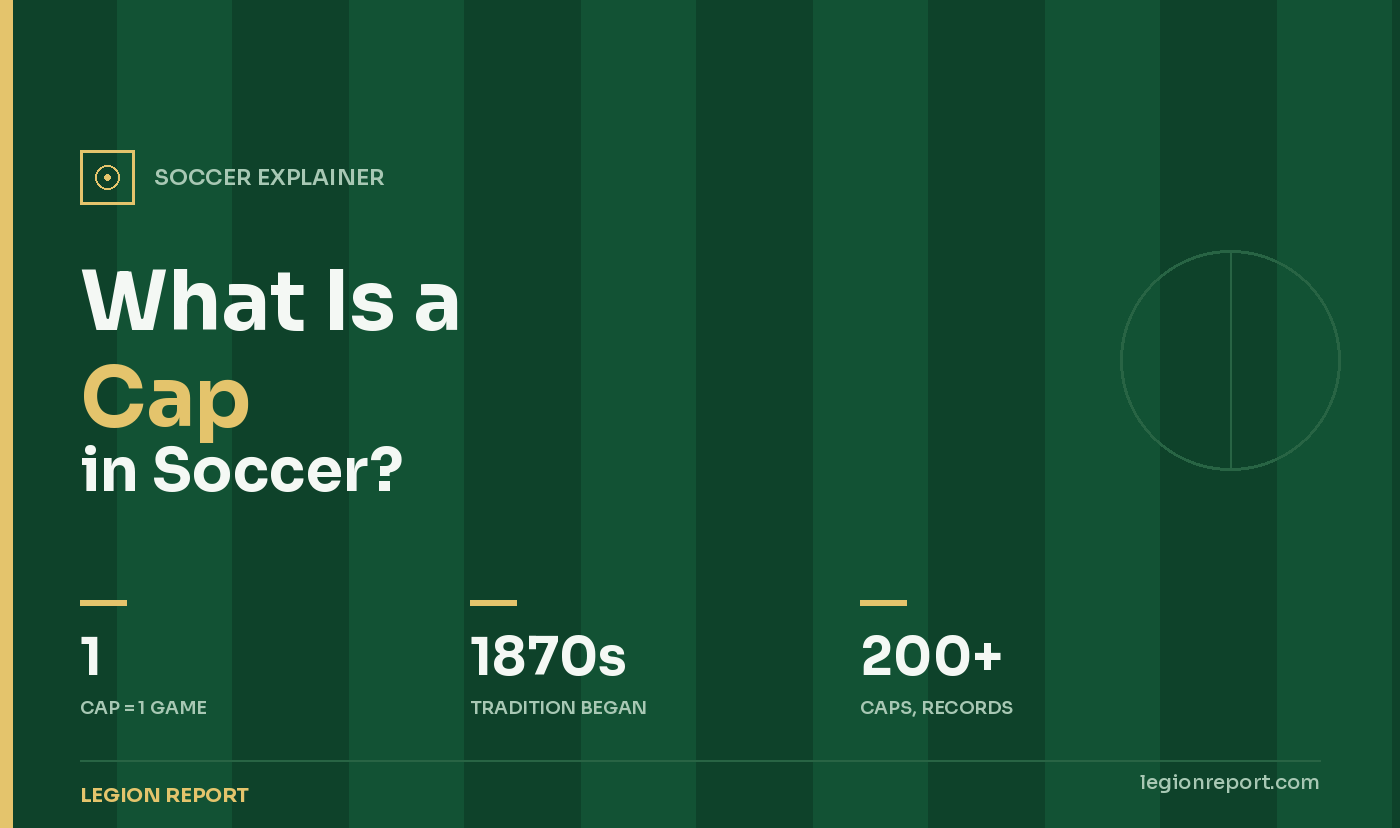 What Is a Cap in Soccer?