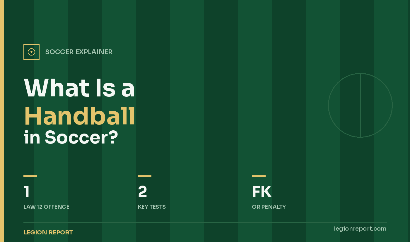 What Is a Handball in Soccer?