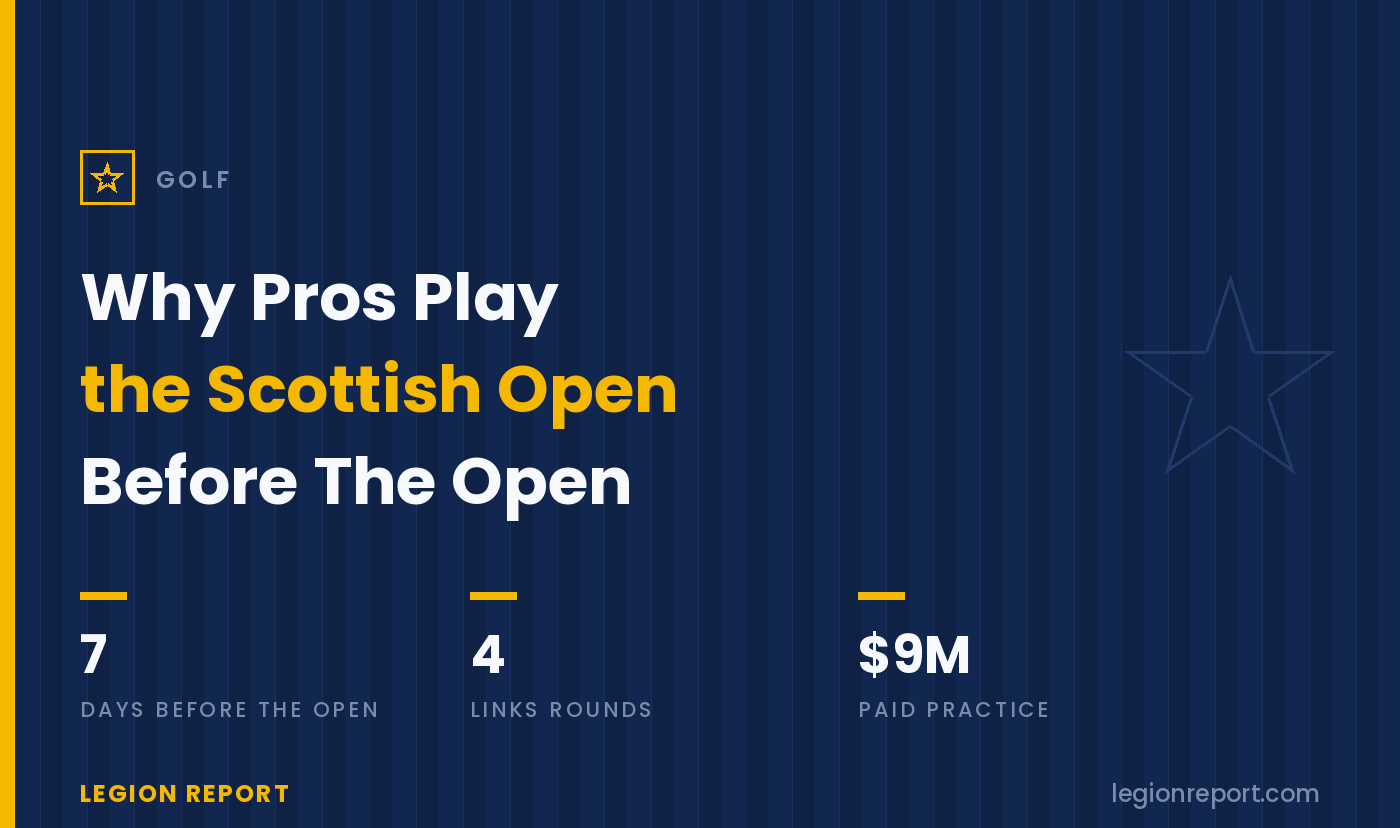 Why the Pros Play the Scottish Open the Week Before The Open